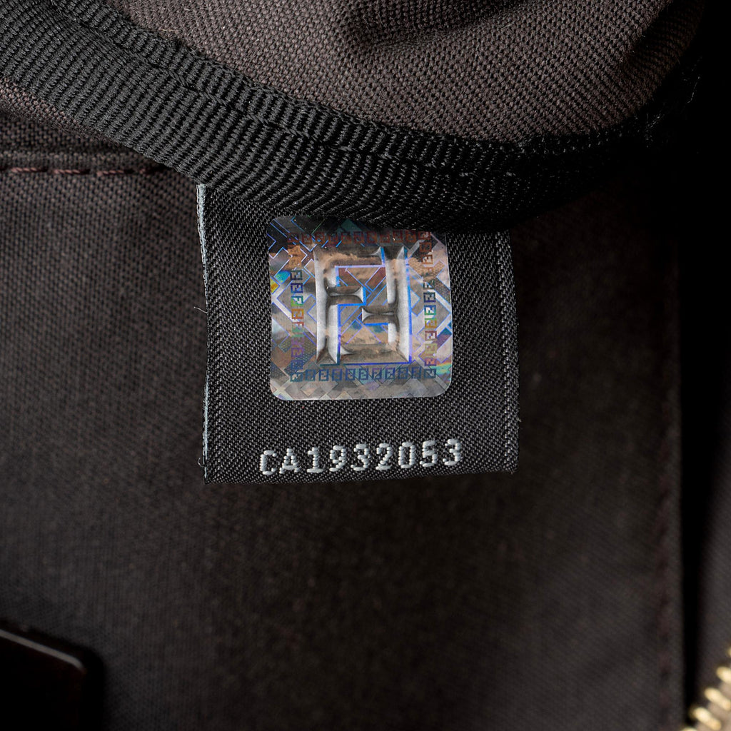 Fendi Zucchino Forever Boston Bag