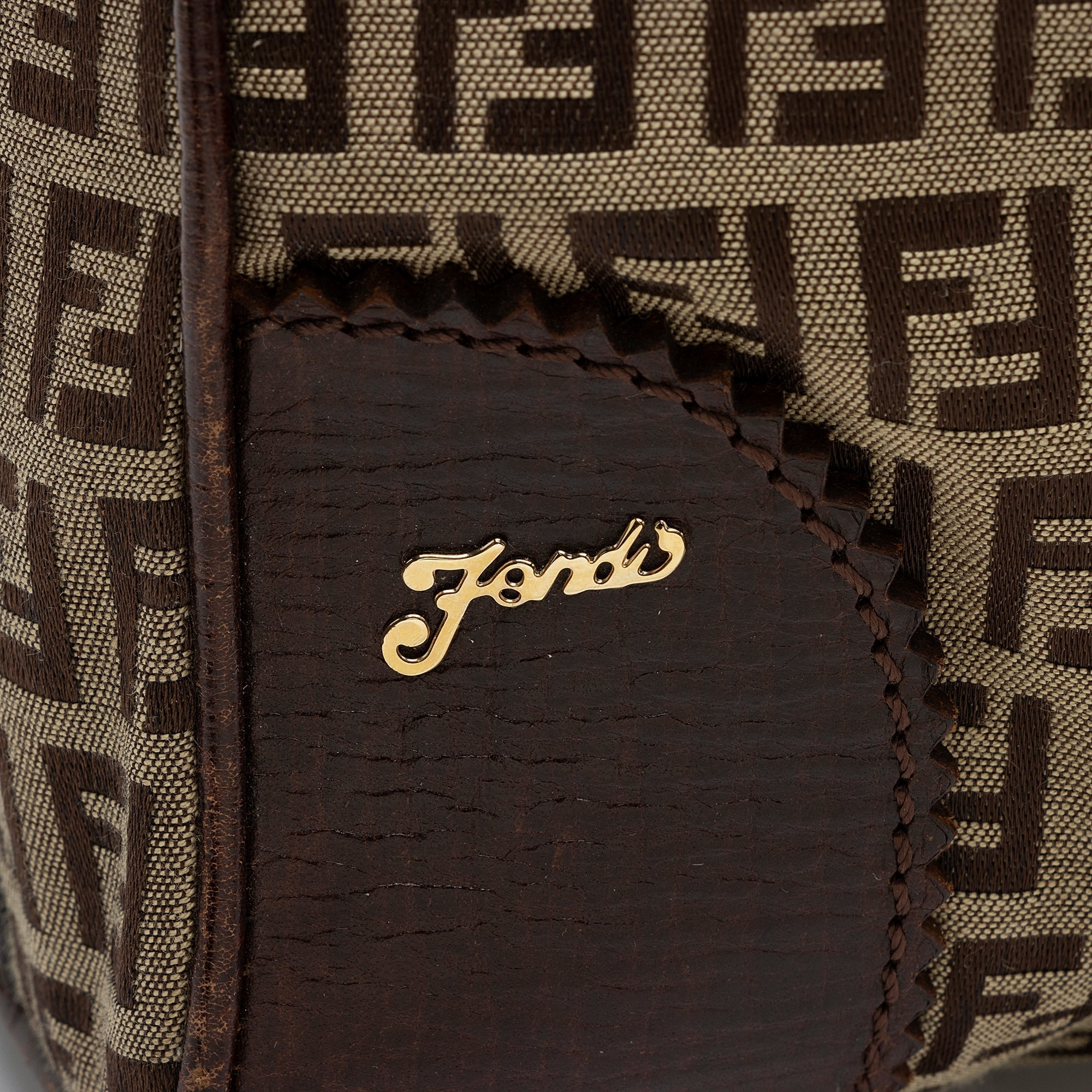 Fendi Zucchino Large Hobo