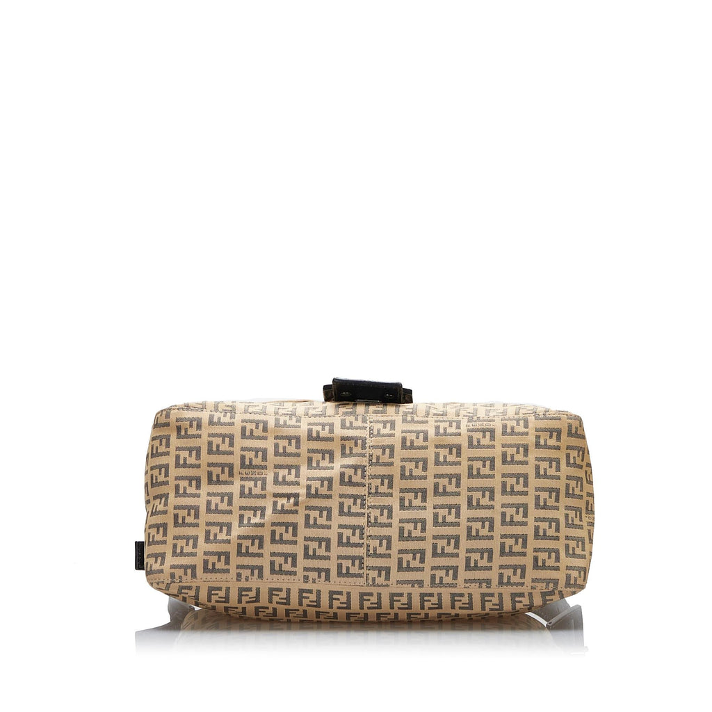 Fendi Zucchino Mamma Forever Canvas Shoulder Bag