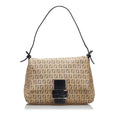 Fendi Zucchino Mamma Forever Canvas Shoulder Bag