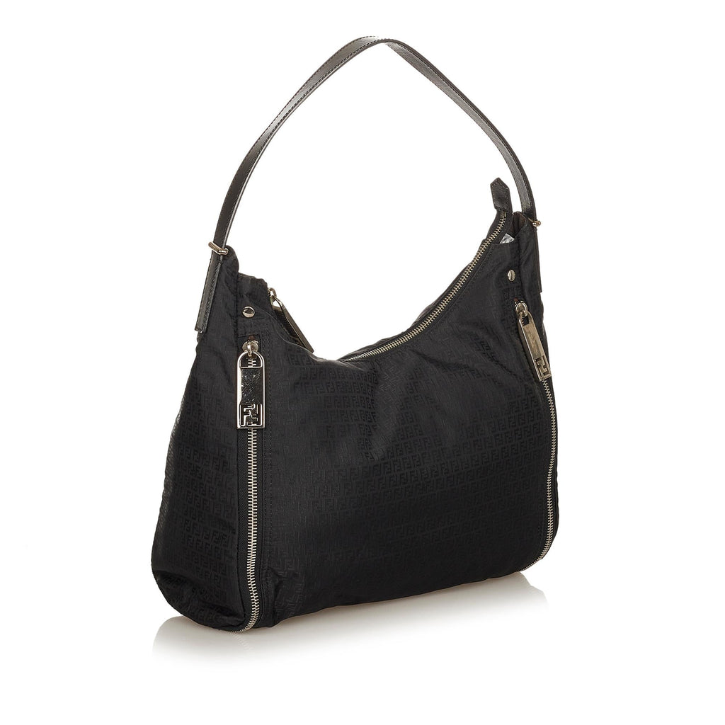 Fendi Zucchino Nylon Shoulder Bag