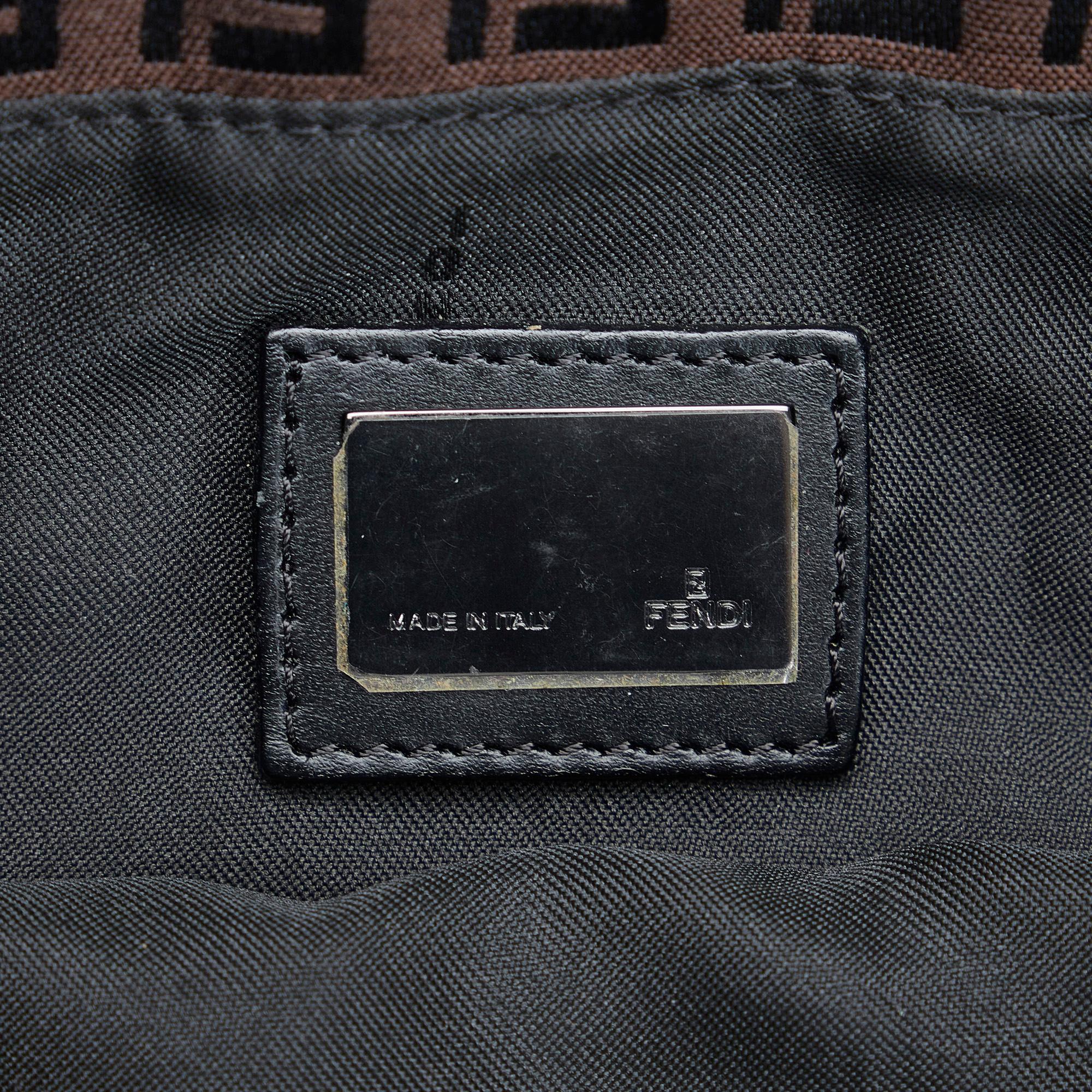 Fendi Zucchino Roll Tote Bag
