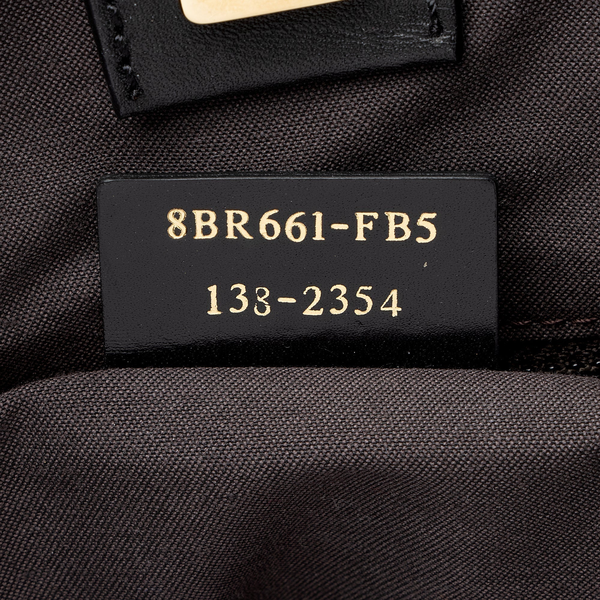Fendi Zucchino Spalmati Chiusura Medium Tote
