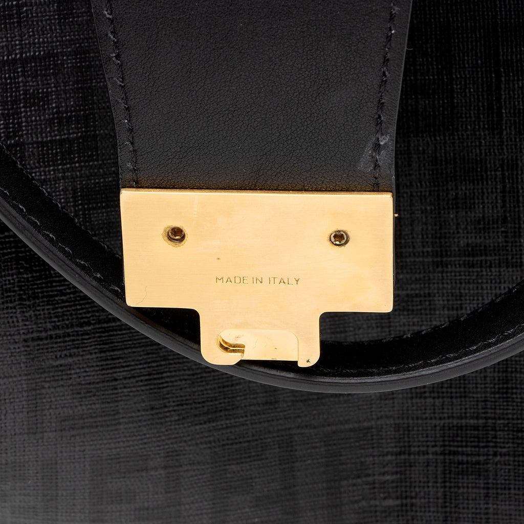 Fendi Zucchino Spalmati Chiusura Medium Tote
