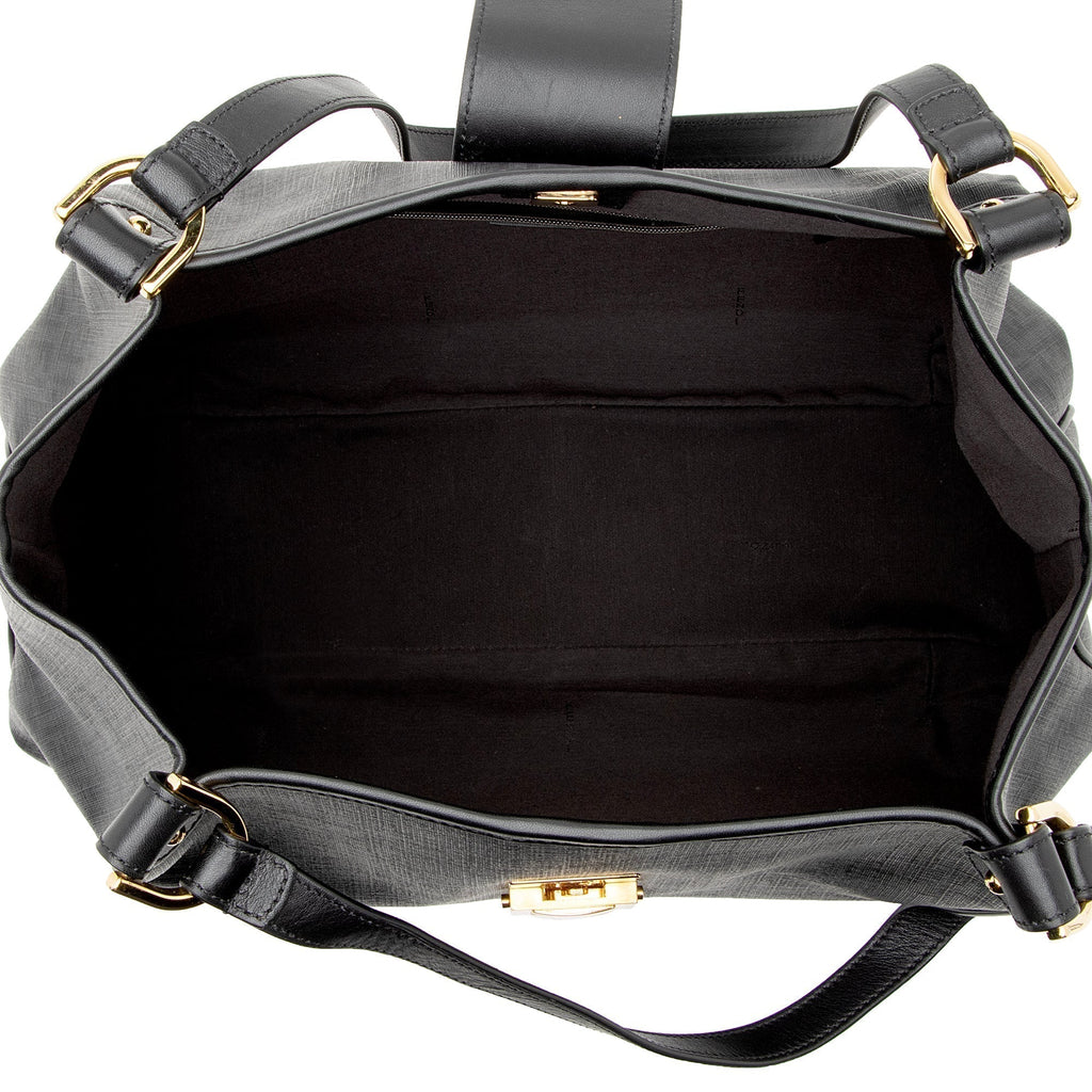 Fendi Zucchino Spalmati Chiusura Medium Tote