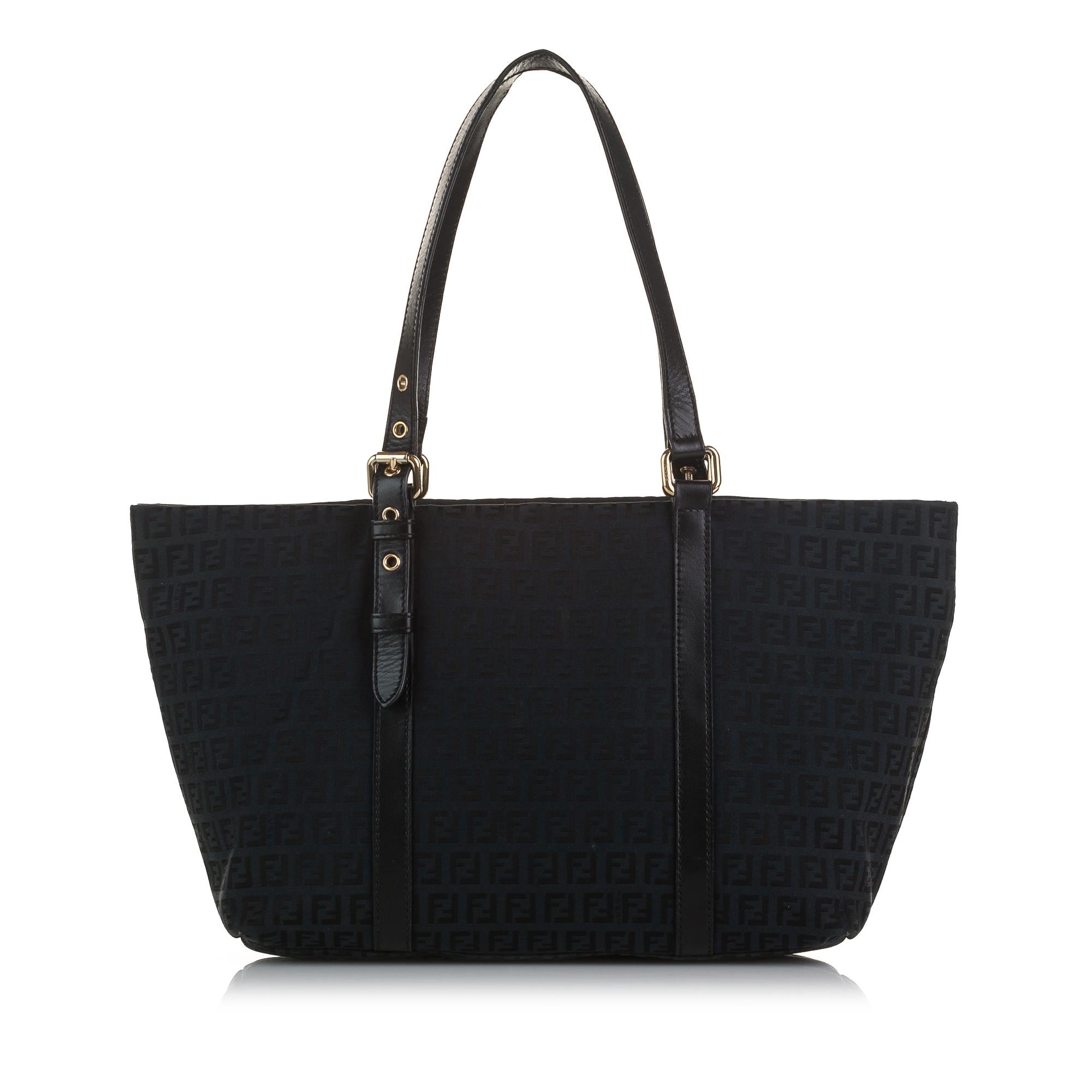 Fendi Zucchino Superstar Canvas Tote