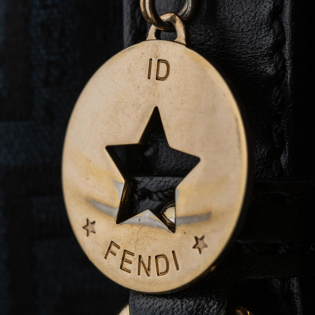 Fendi Zucchino Superstar Canvas Tote
