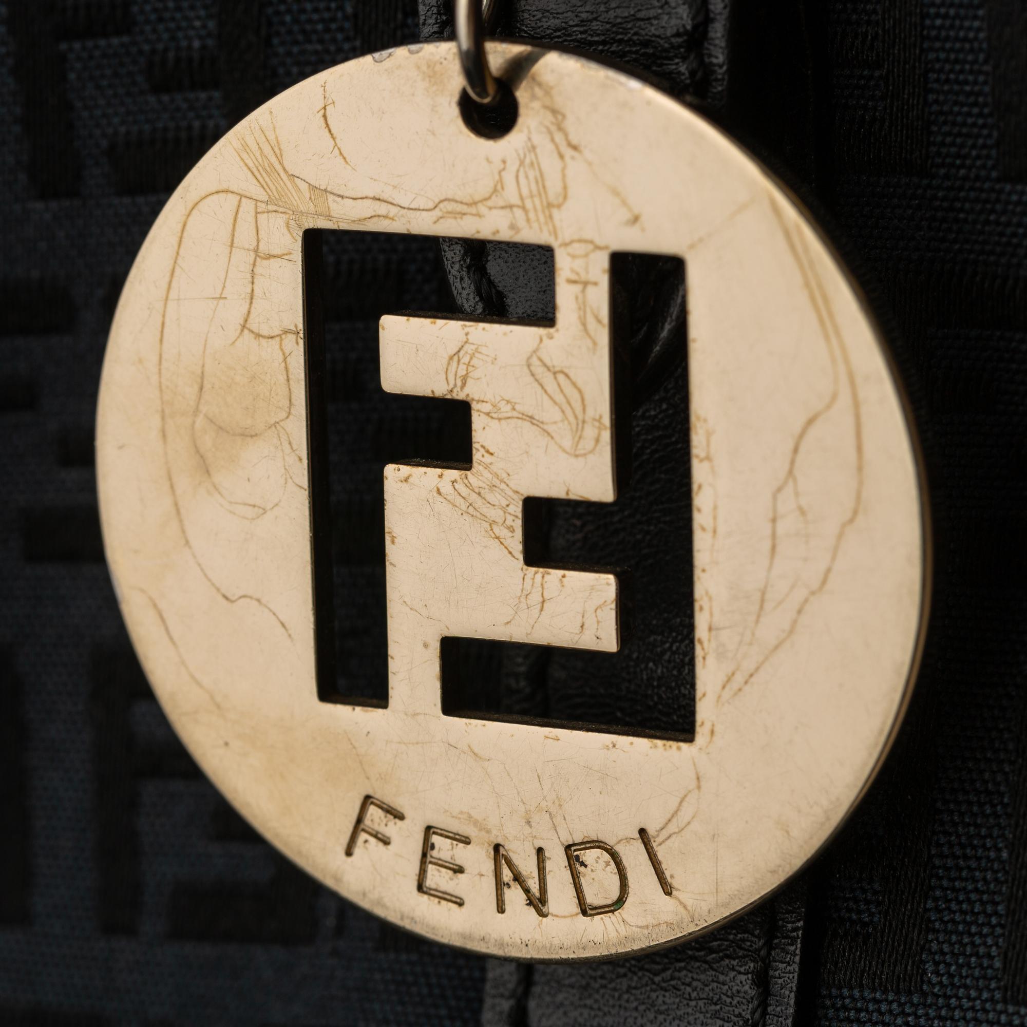 Fendi Zucchino Superstar Canvas Tote