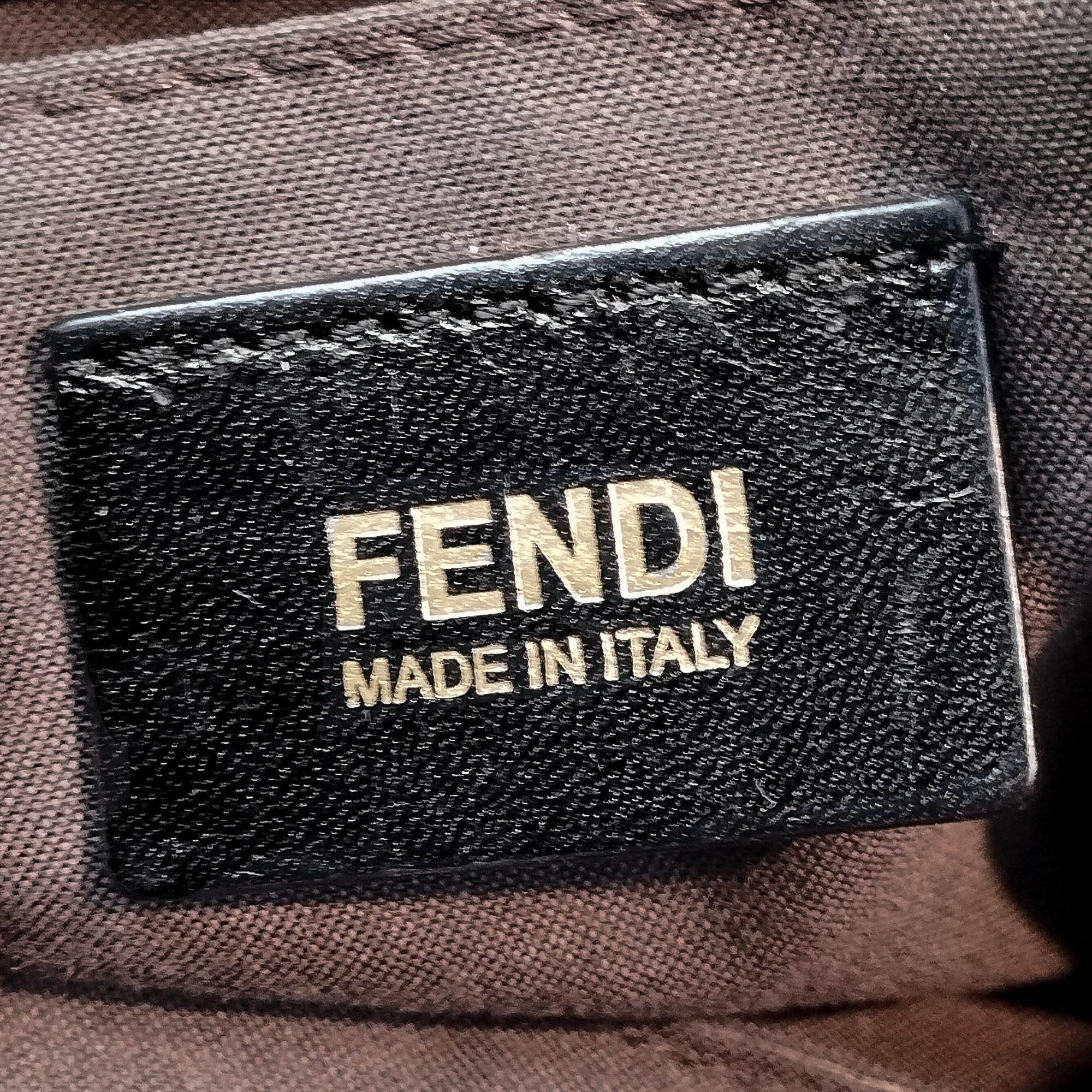 Fendi Zucchino Superstar Canvas Tote