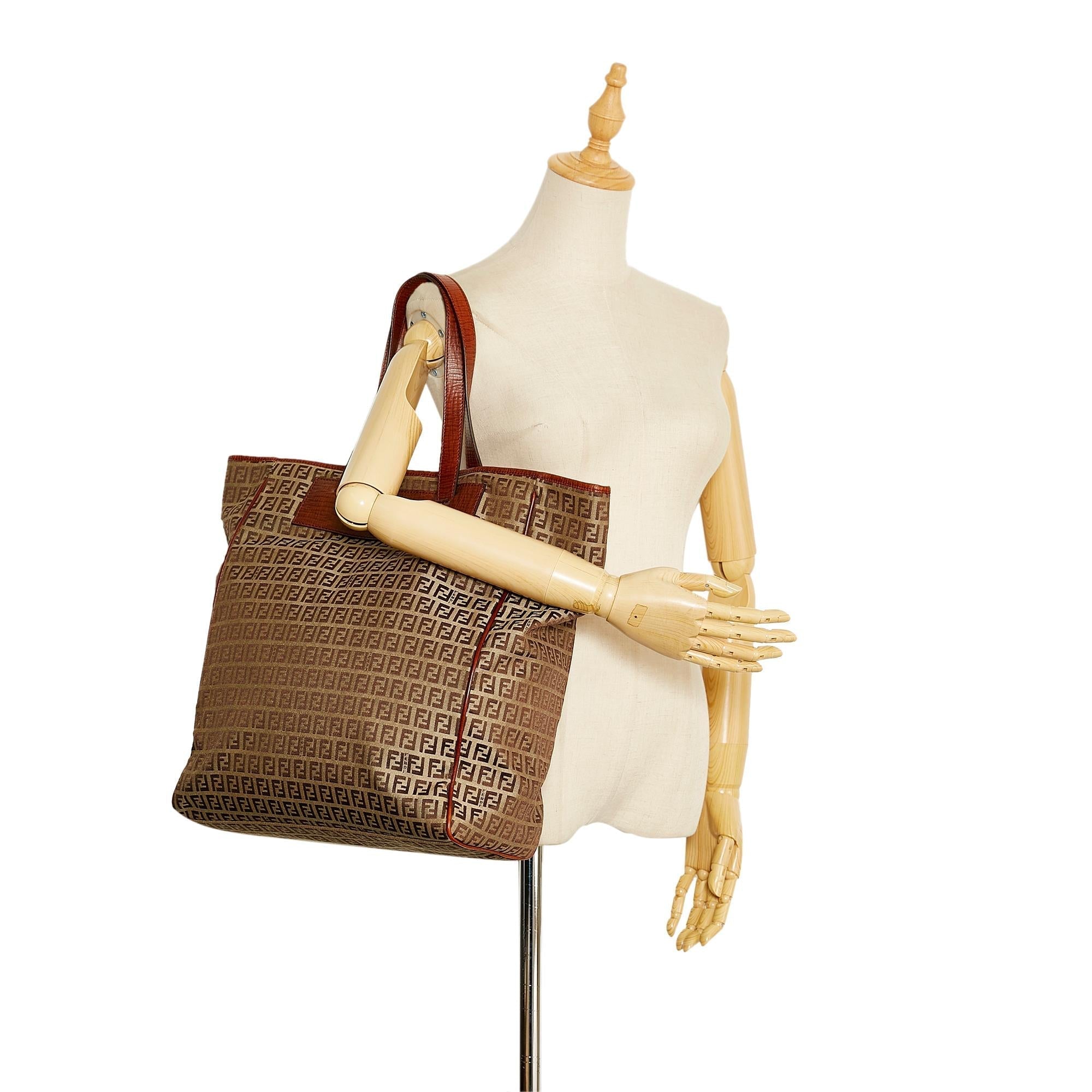 Fendi Zucchino Tote