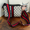 The Junco - Navy Vintage Gucci GG Crossbody