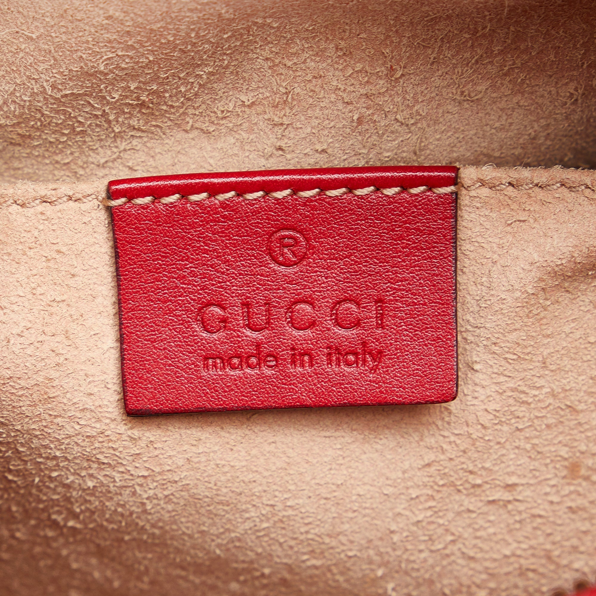 Gucci GG Marmont Small Red Matelassé