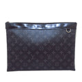 LOUIS VUITTON Monogram Eclipse Discovery Pochette GM Clutch Bag