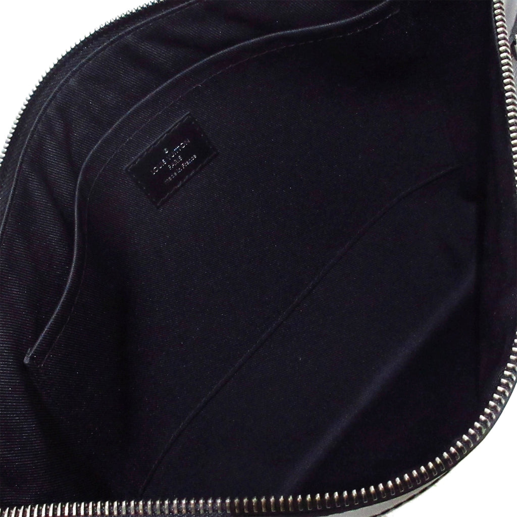LOUIS VUITTON Monogram Eclipse Discovery Pochette GM Clutch Bag