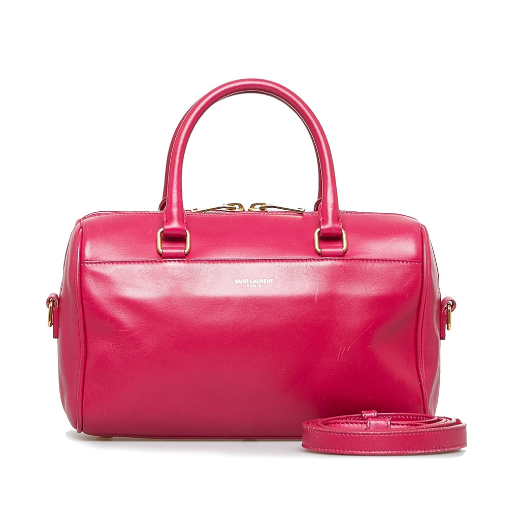 SAINT LAURENT Classic Baby Duffle Satchel