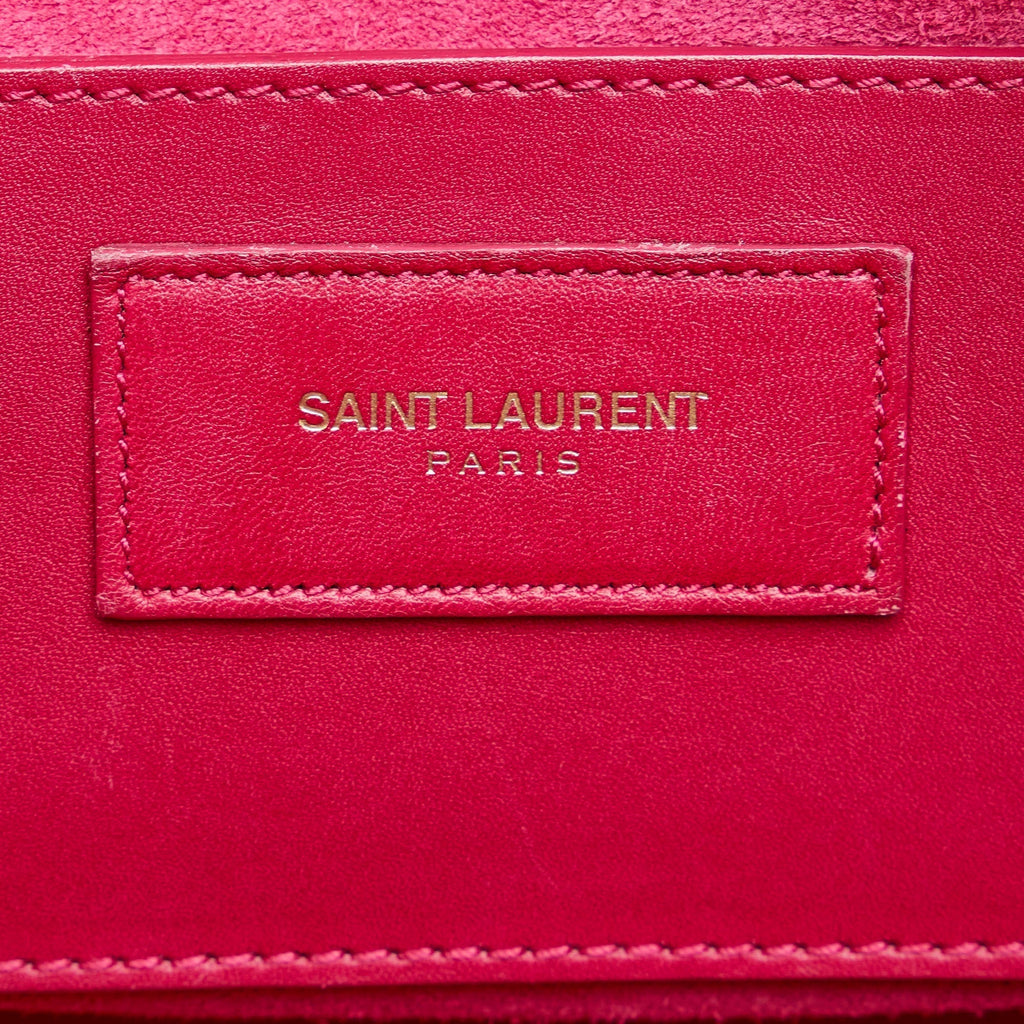 SAINT LAURENT Classic Baby Duffle Satchel
