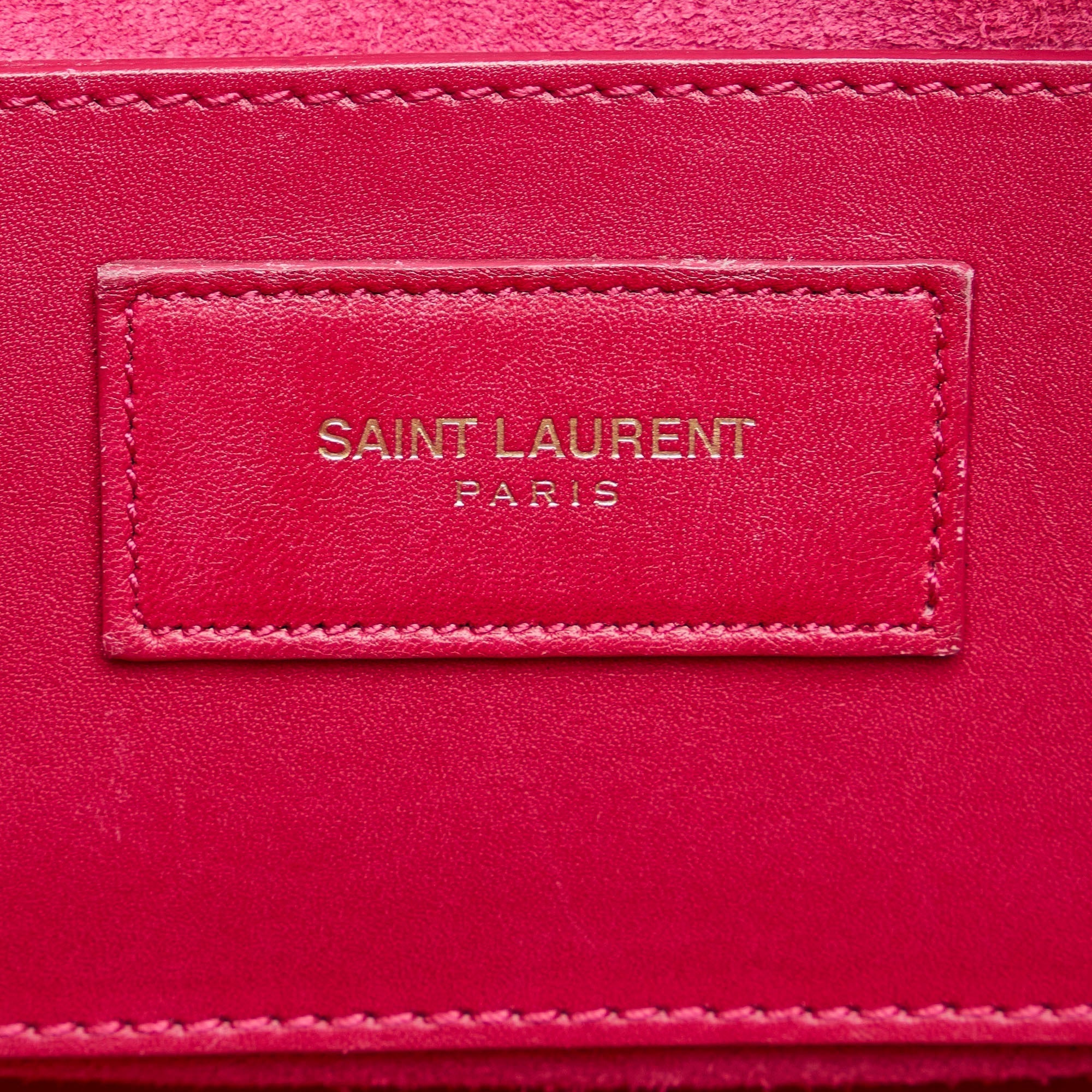 SAINT LAURENT Classic Baby Duffle Satchel