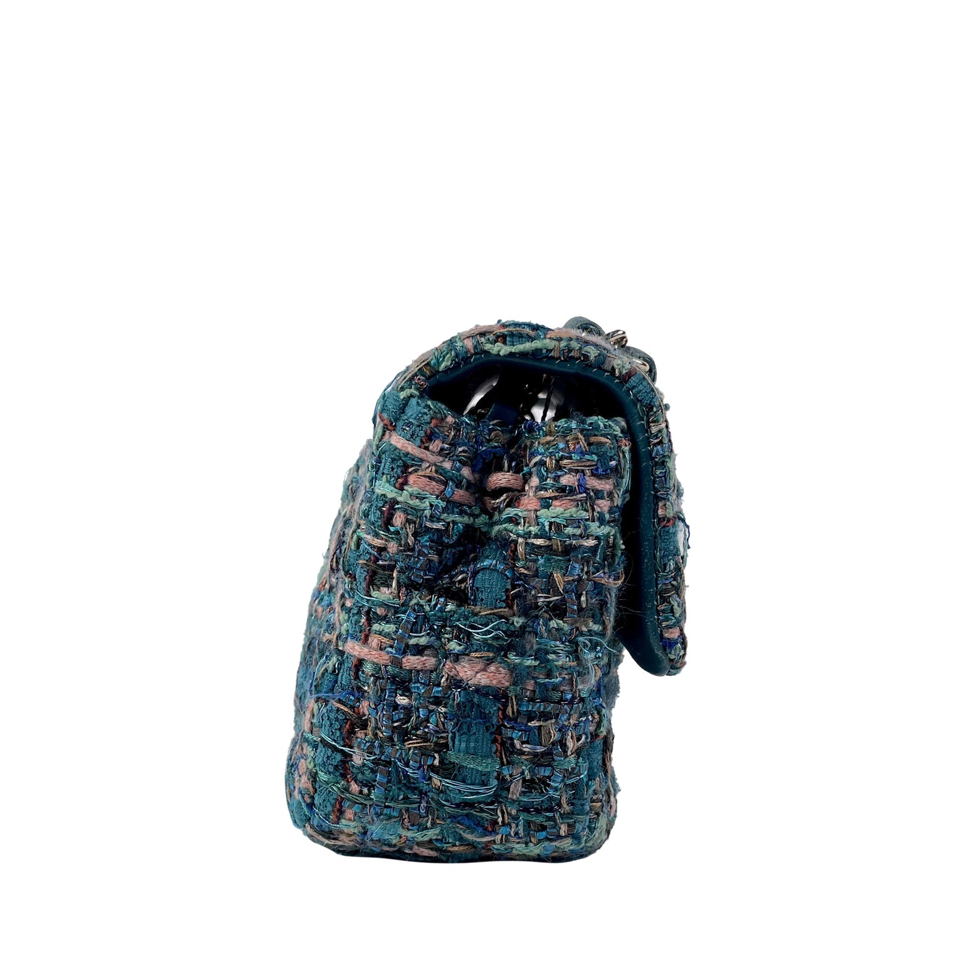 CHANEL Mini Classic Rectangular Tweed Flap Bag
