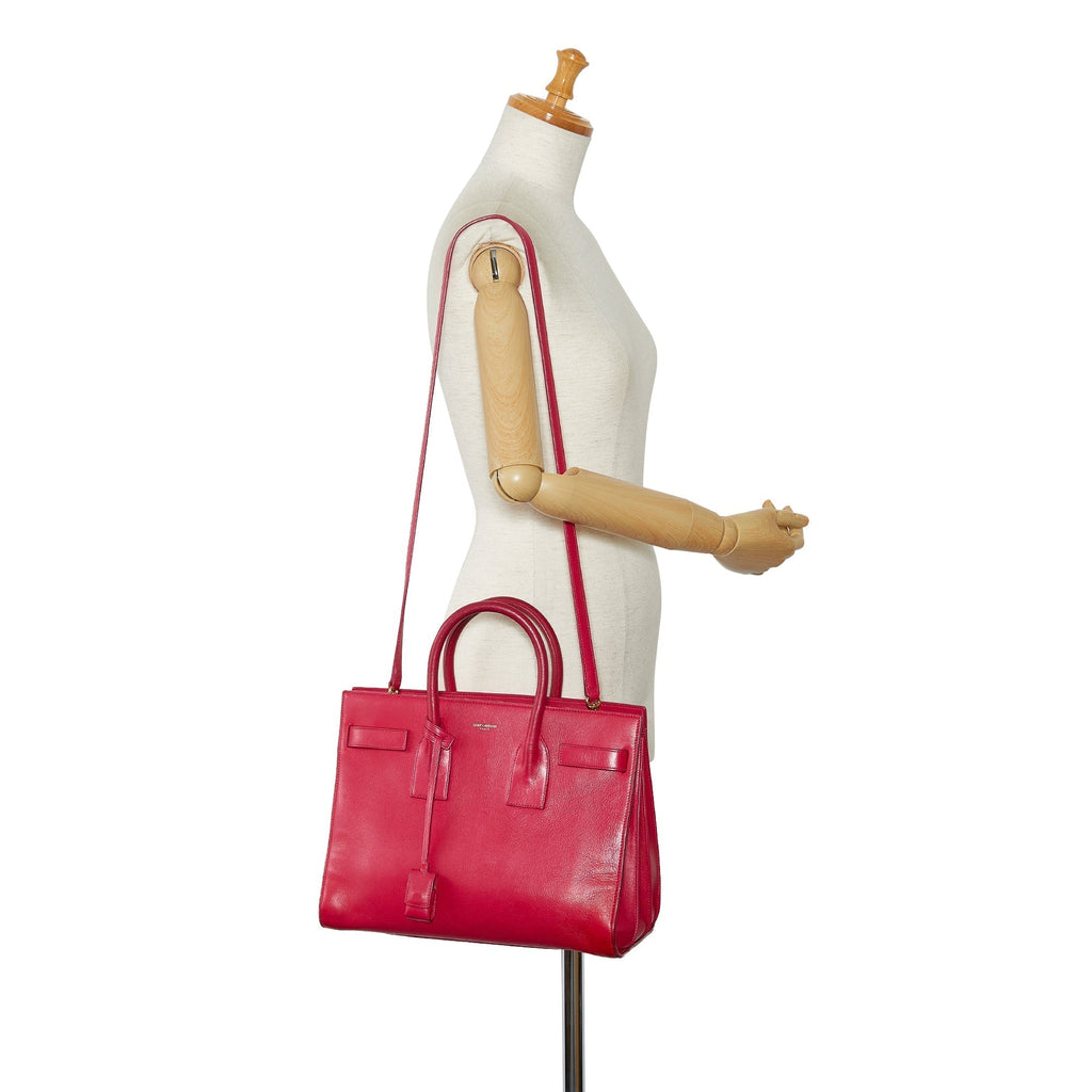 SAINT LAURENT Small Sac de Jour Satchel