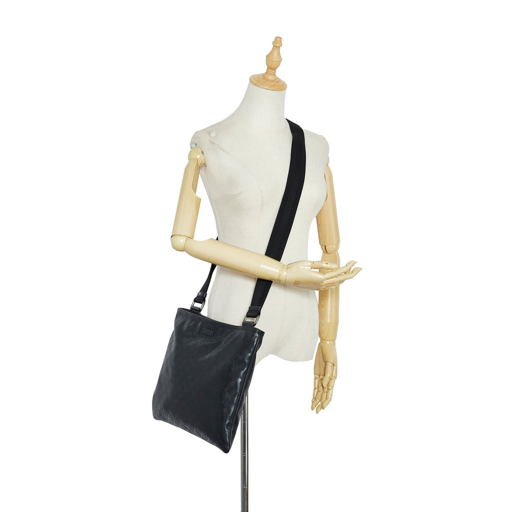 Gucci Crossbody Bag Black GG Imprimé