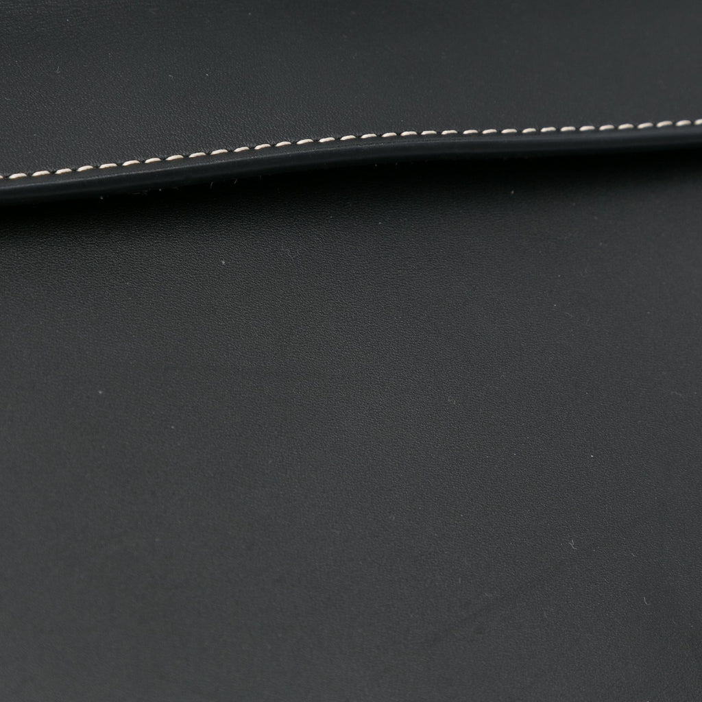 Burberry Soft Pocket Black Leather