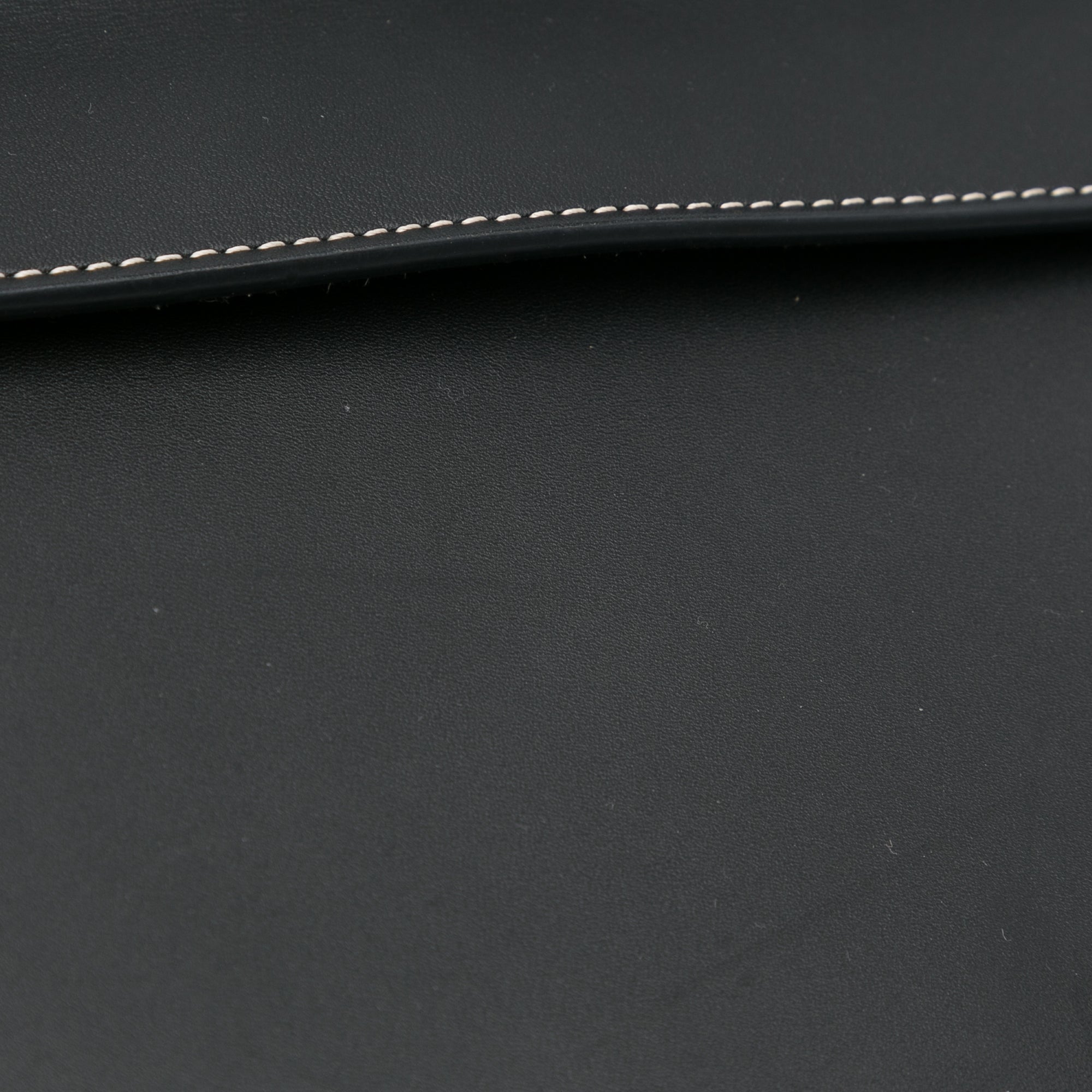 Burberry Soft Pocket Black Leather