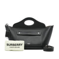 Burberry Soft Pocket Black Leather