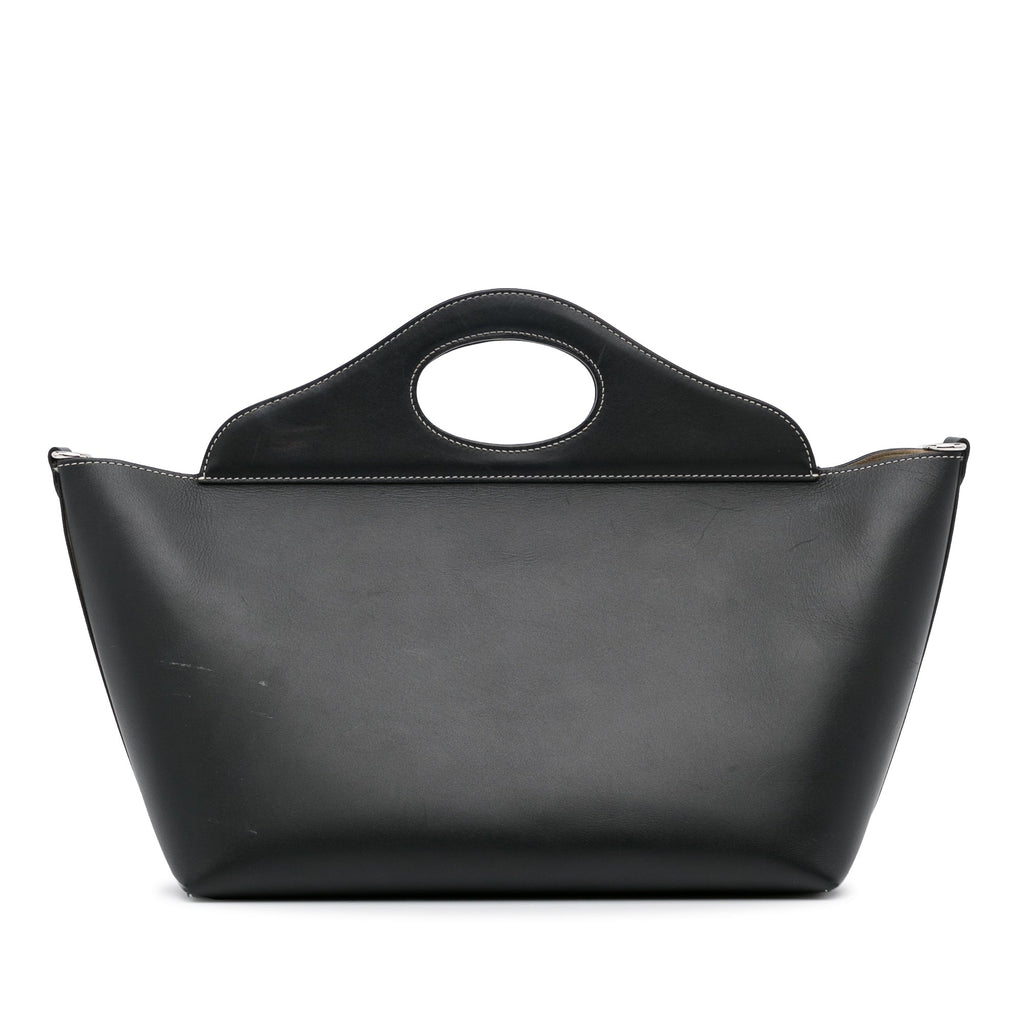 Burberry Soft Pocket Black Leather