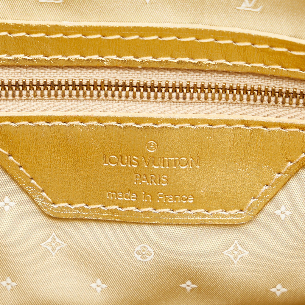 LOUIS VUITTON Metallic Suhali Lockit MM Handbag