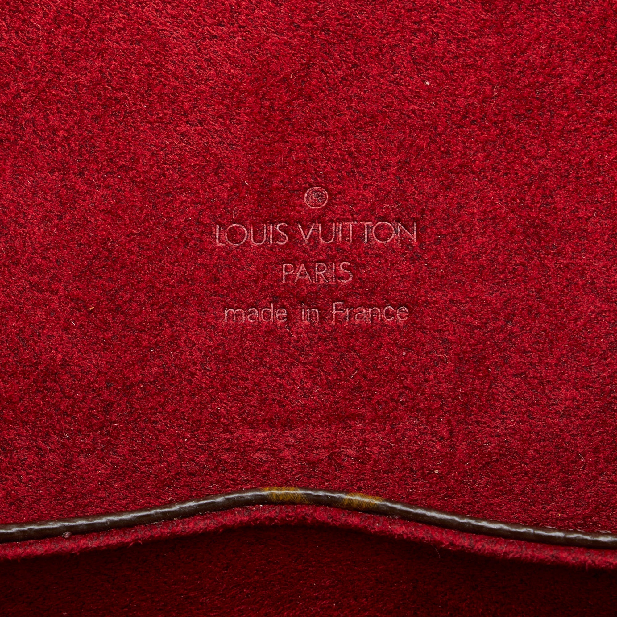 LOUIS VUITTON Monogram Sonatine Handbag