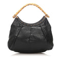 Gucci Leather Bamboo Tote  (SHG-10596)