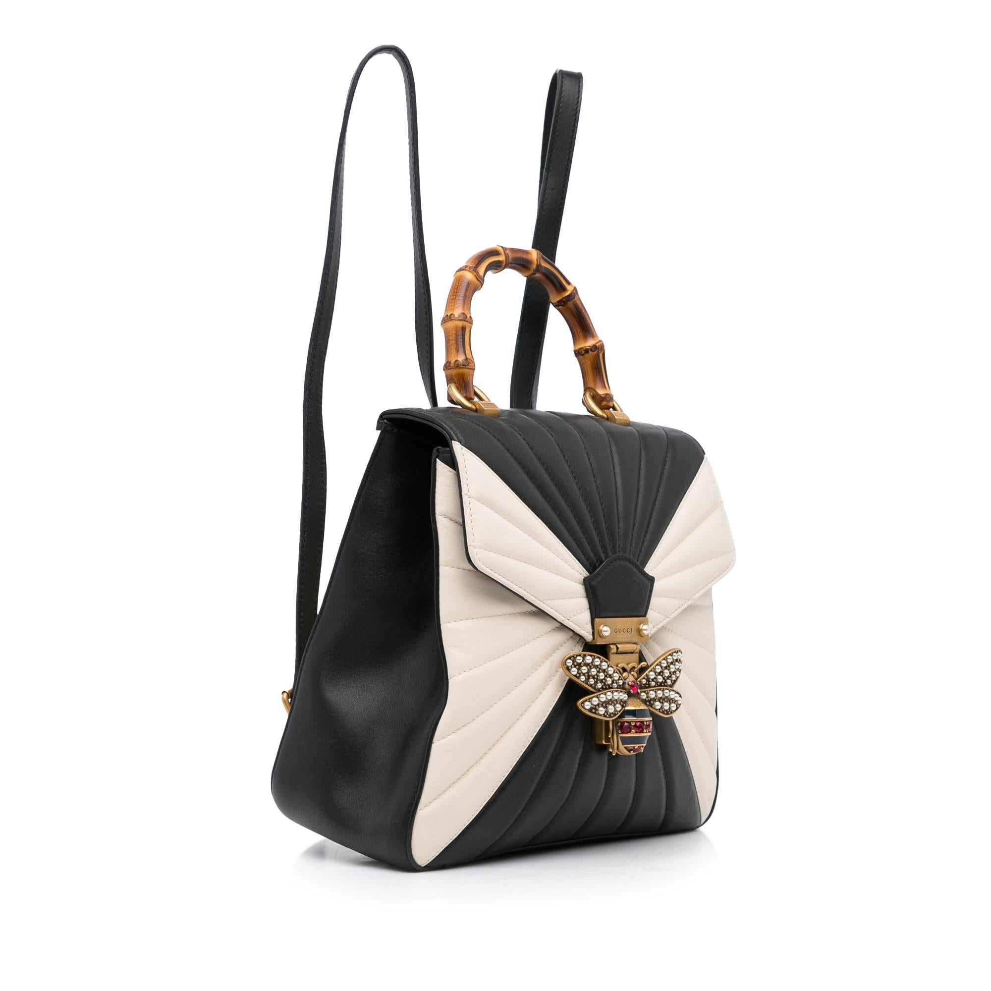 Gucci Bamboo Queen Margaret Backpack (SHG-05phTC)