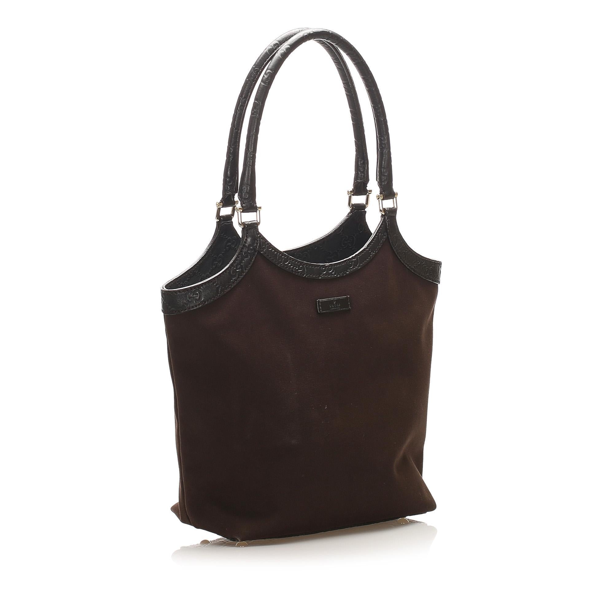 Gucci Canvas Tote Bag (SHG-15623)