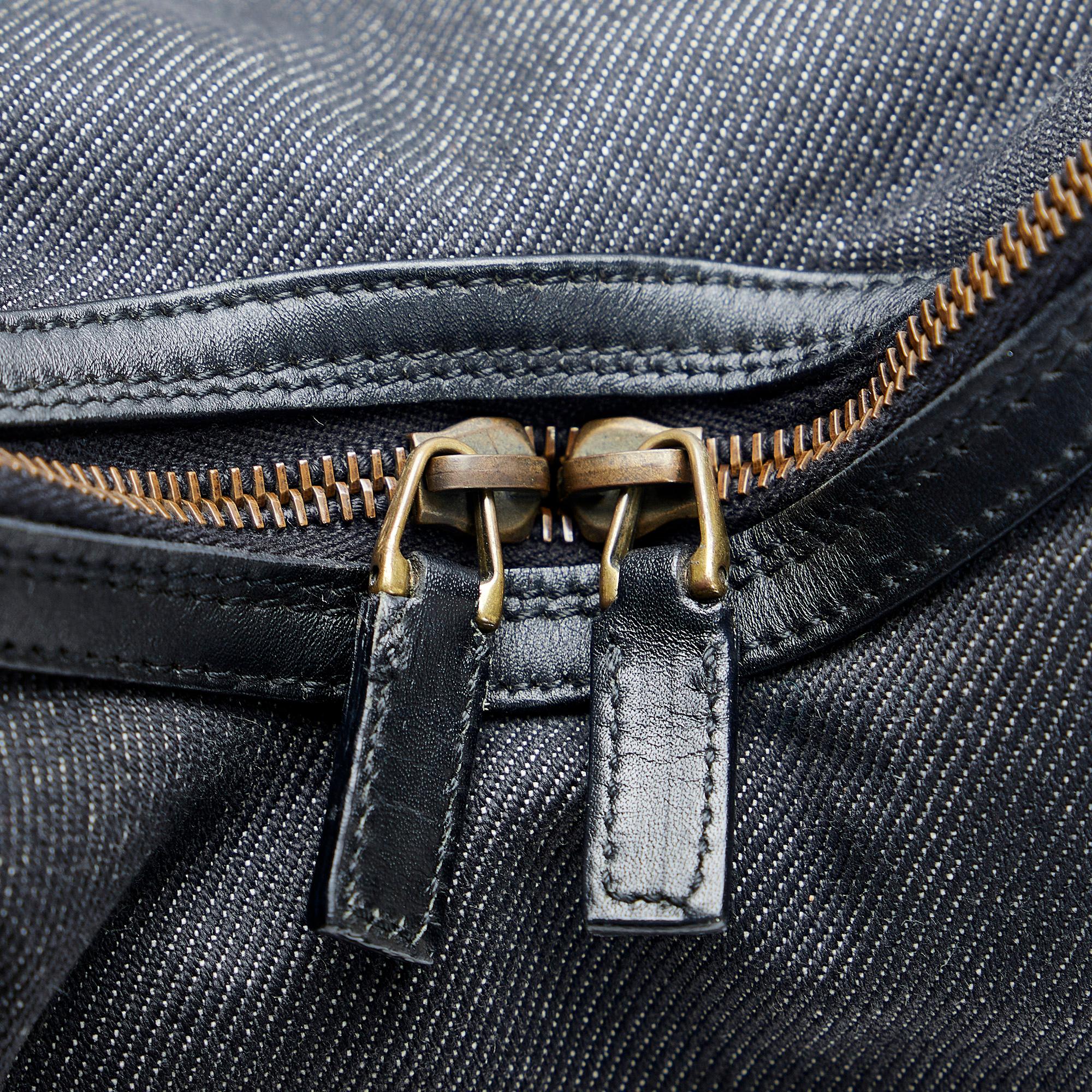 Gucci Denim Web Hobo (SHG-wuzFkd)