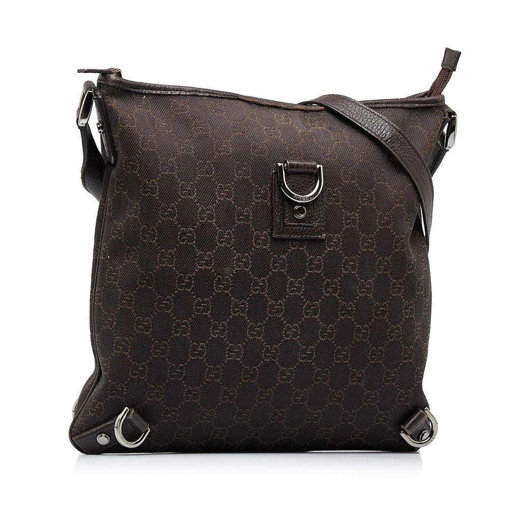 Gucci GG Canvas Abbey D-Ring Crossbody (SHG-jHzWW0)