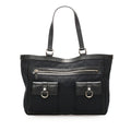 Gucci GG Canvas Abbey D Ring Tote Bag (SHG-14659)