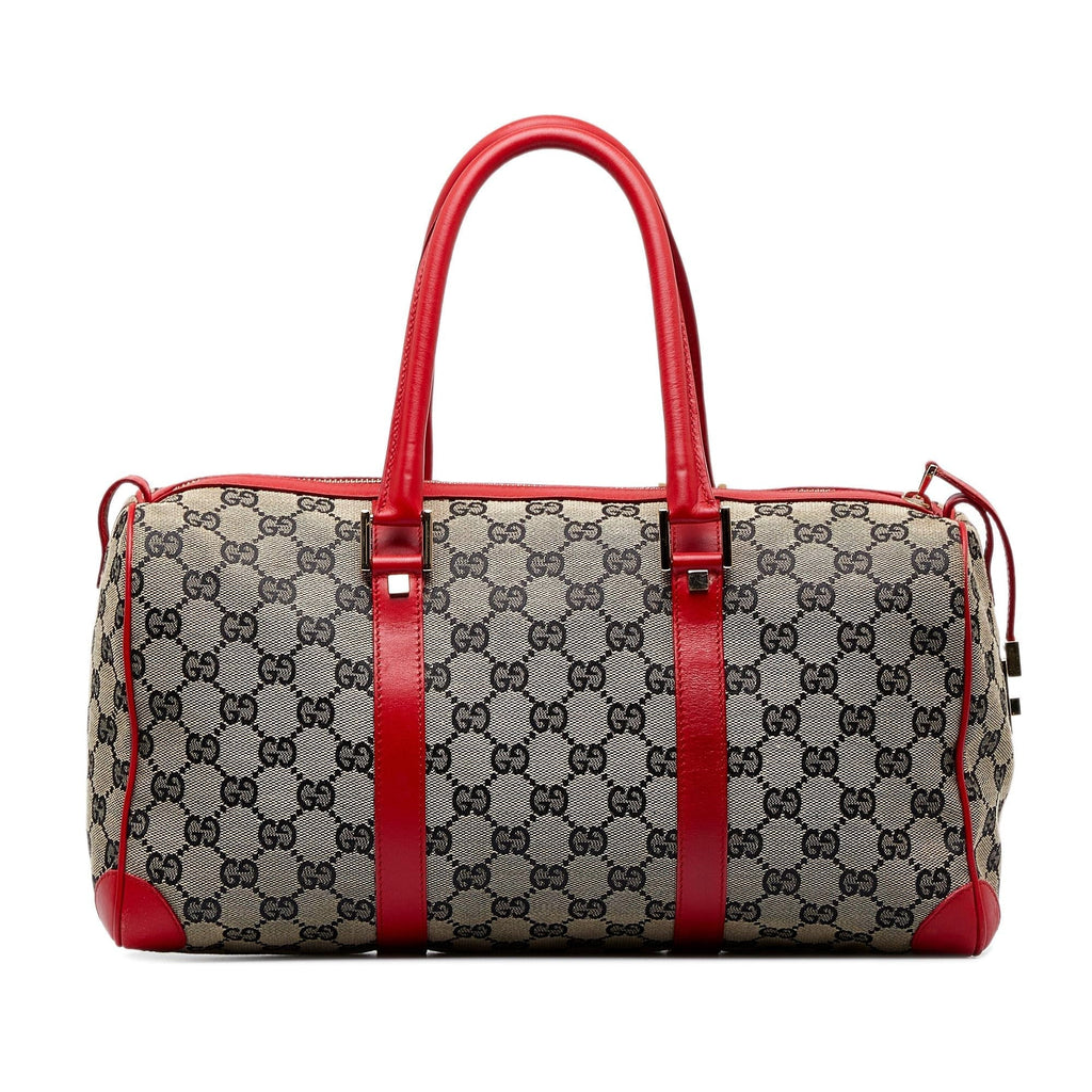 Gucci GG Canvas Boston Bag (SHG-OKnHH0)