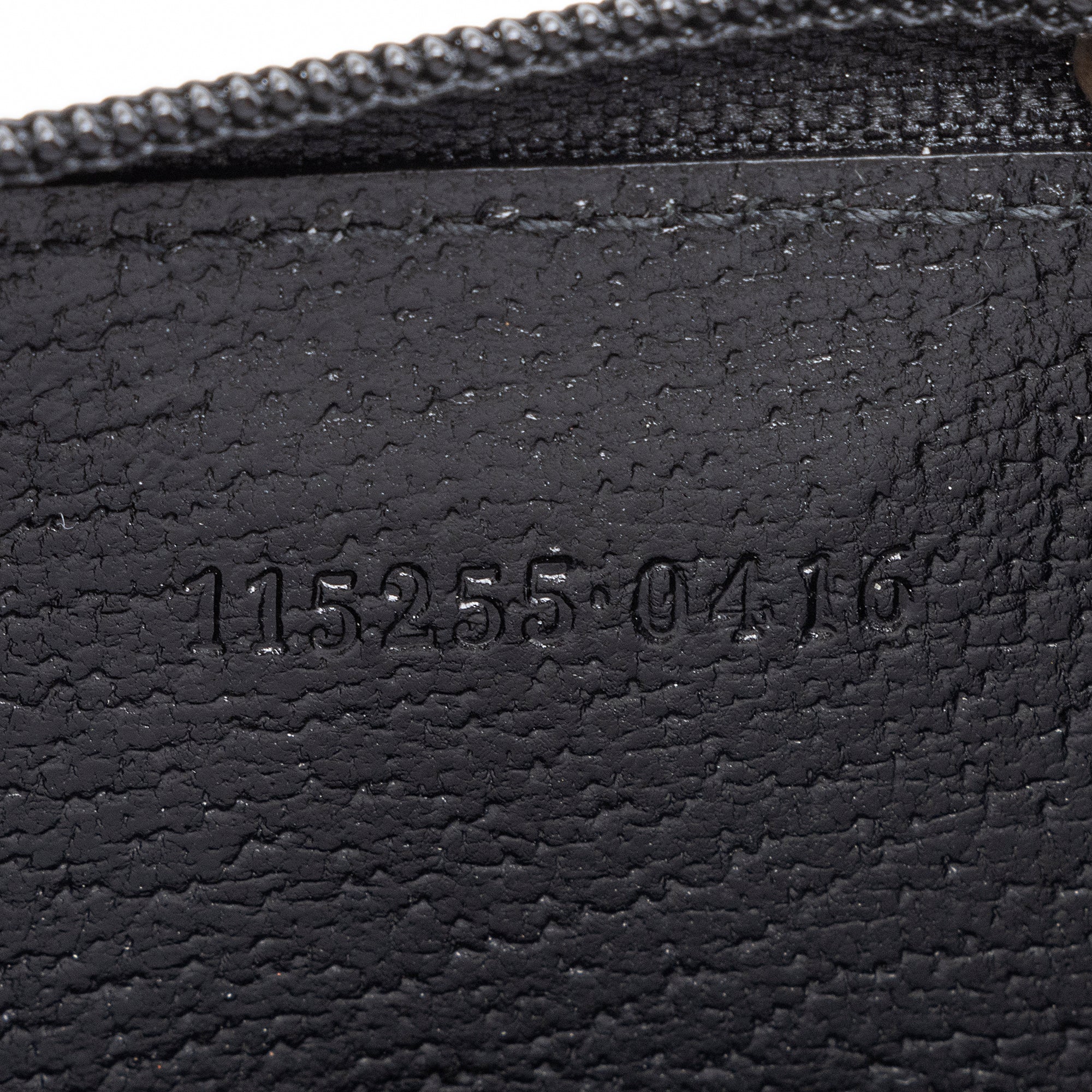 Gucci GG Canvas Compact Zip Around Coin Wallet