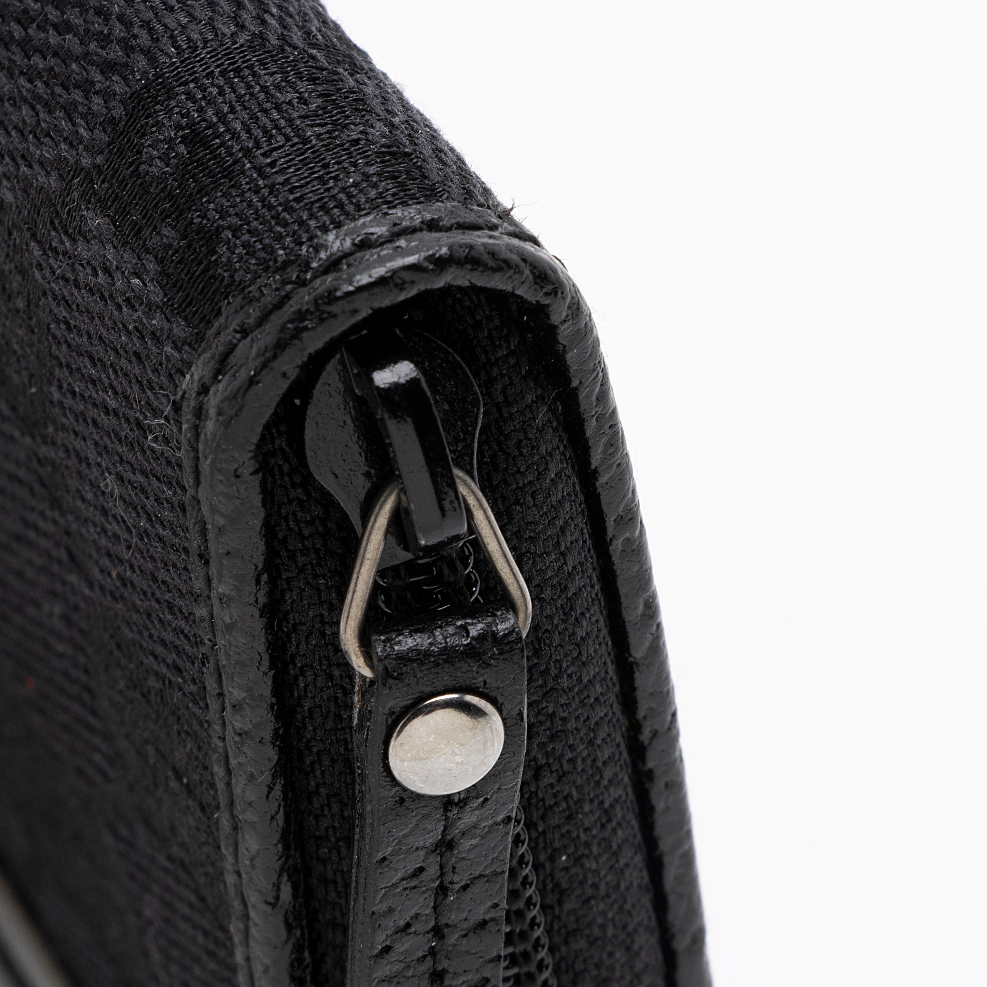 Gucci GG Canvas Compact Zip Around Coin Wallet