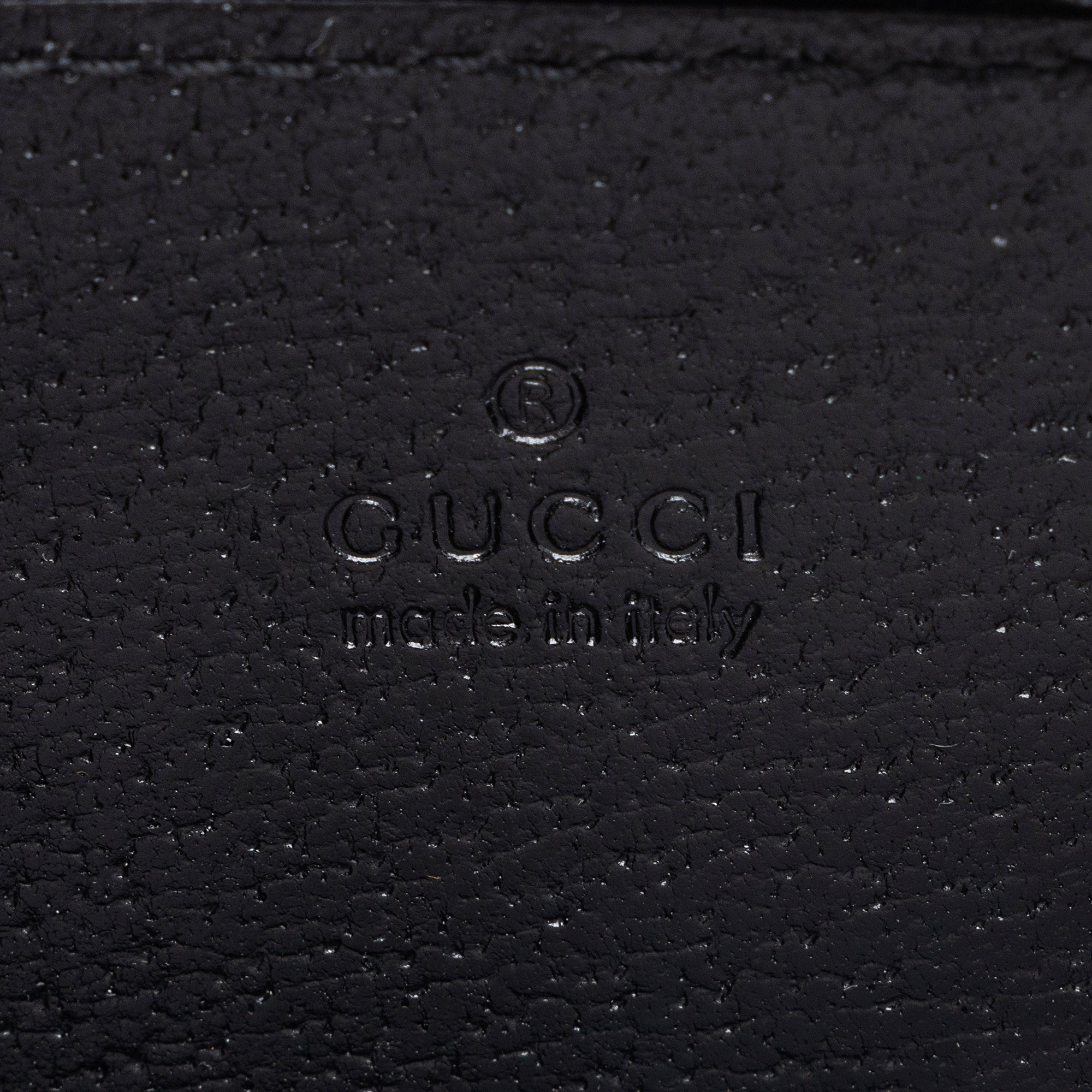 Gucci GG Canvas Compact Zip Around Coin Wallet