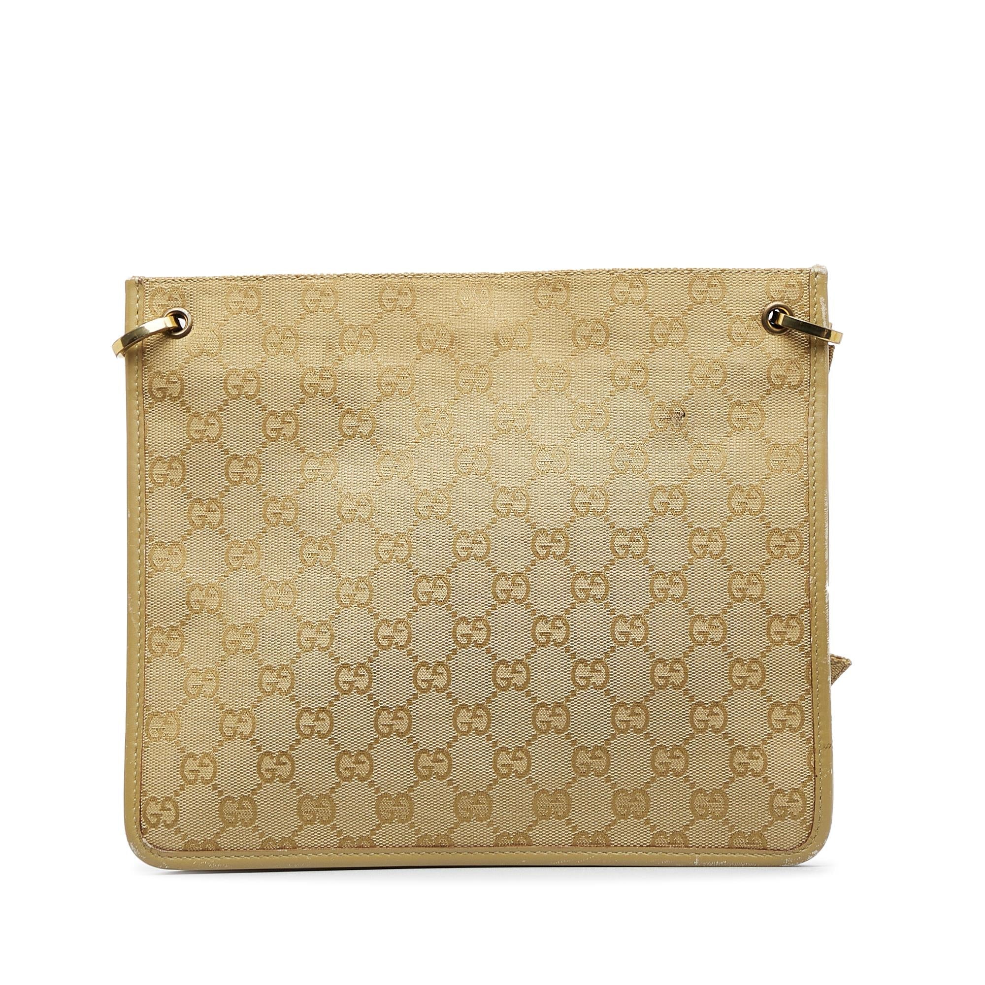 Gucci GG Canvas Crossbody Bag (SHG-rnWSW2)