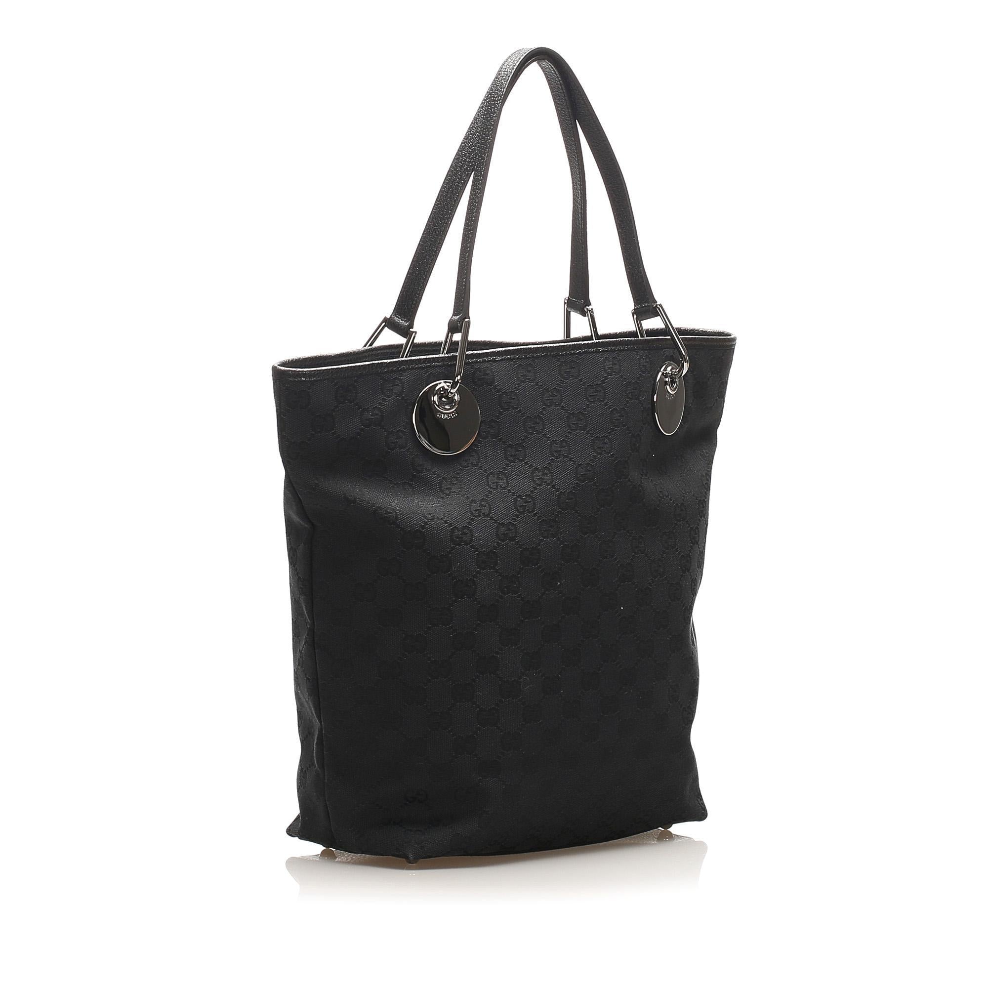 Gucci GG Canvas Eclipse Tote Bag (SHG-14869)