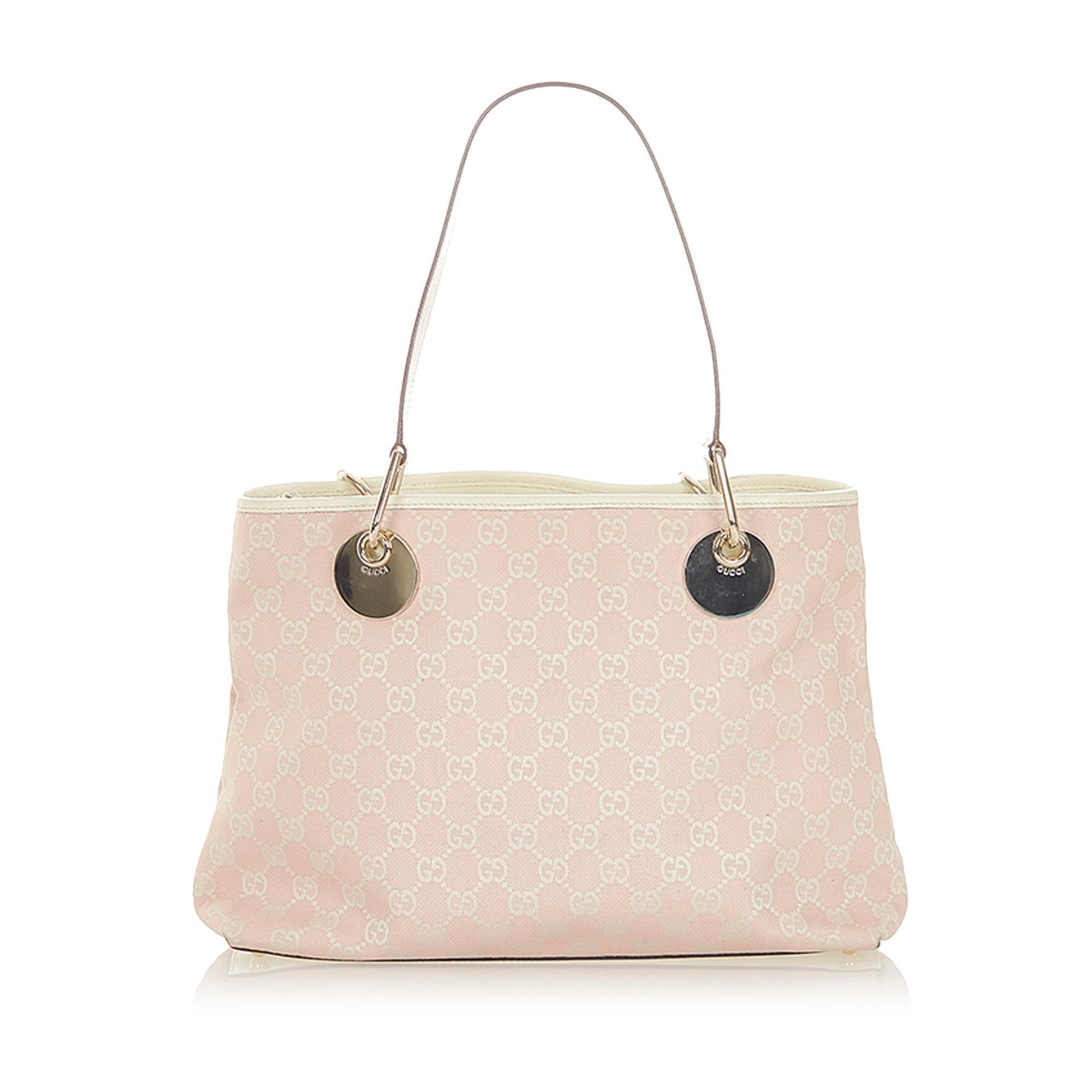 Gucci GG Canvas Eclipse Tote Bag (SHG-19496)