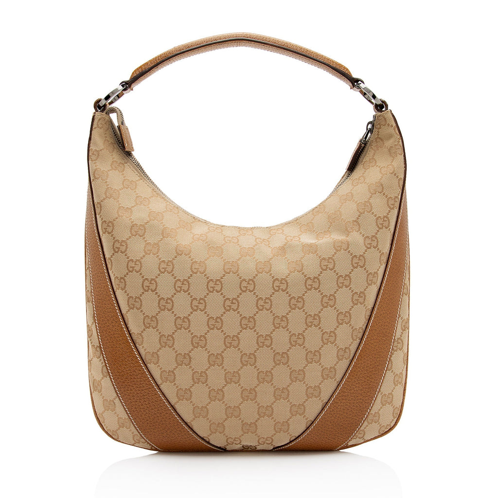 Gucci GG Canvas Hobo (SHF-6yWFBi)