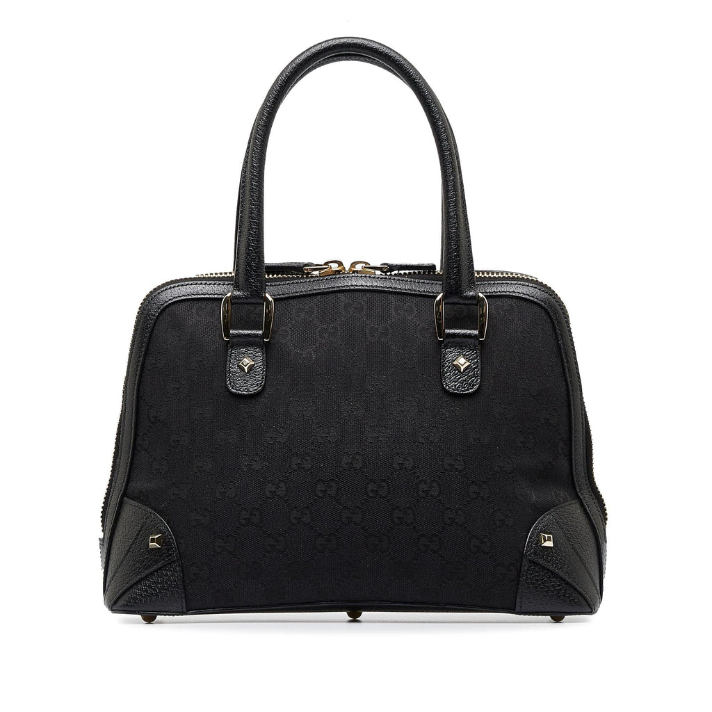 Gucci GG Canvas Nailhead Handbag (SHG-xaJXjw)