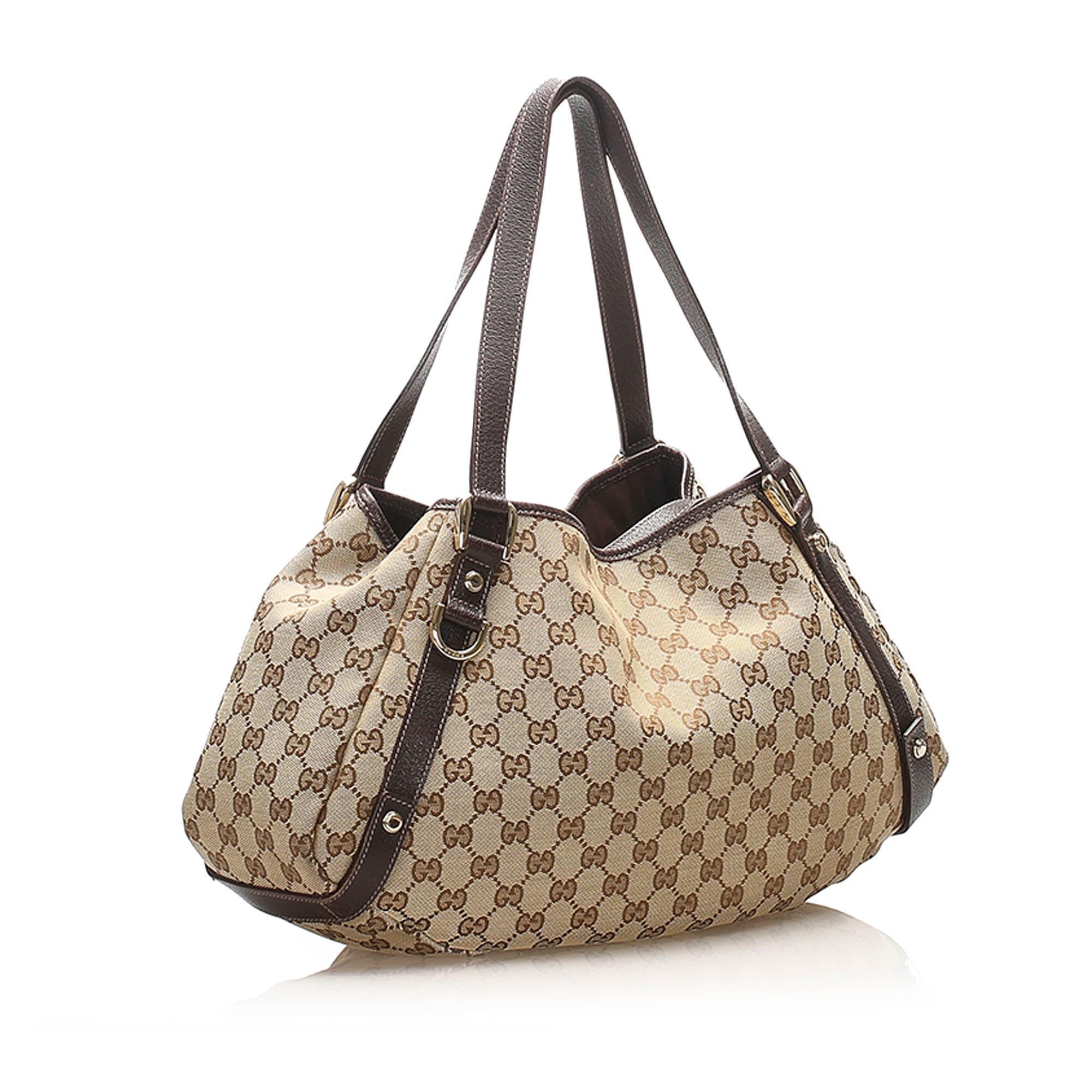 Gucci GG Canvas Pelham Tote Bag (SHG-15731)