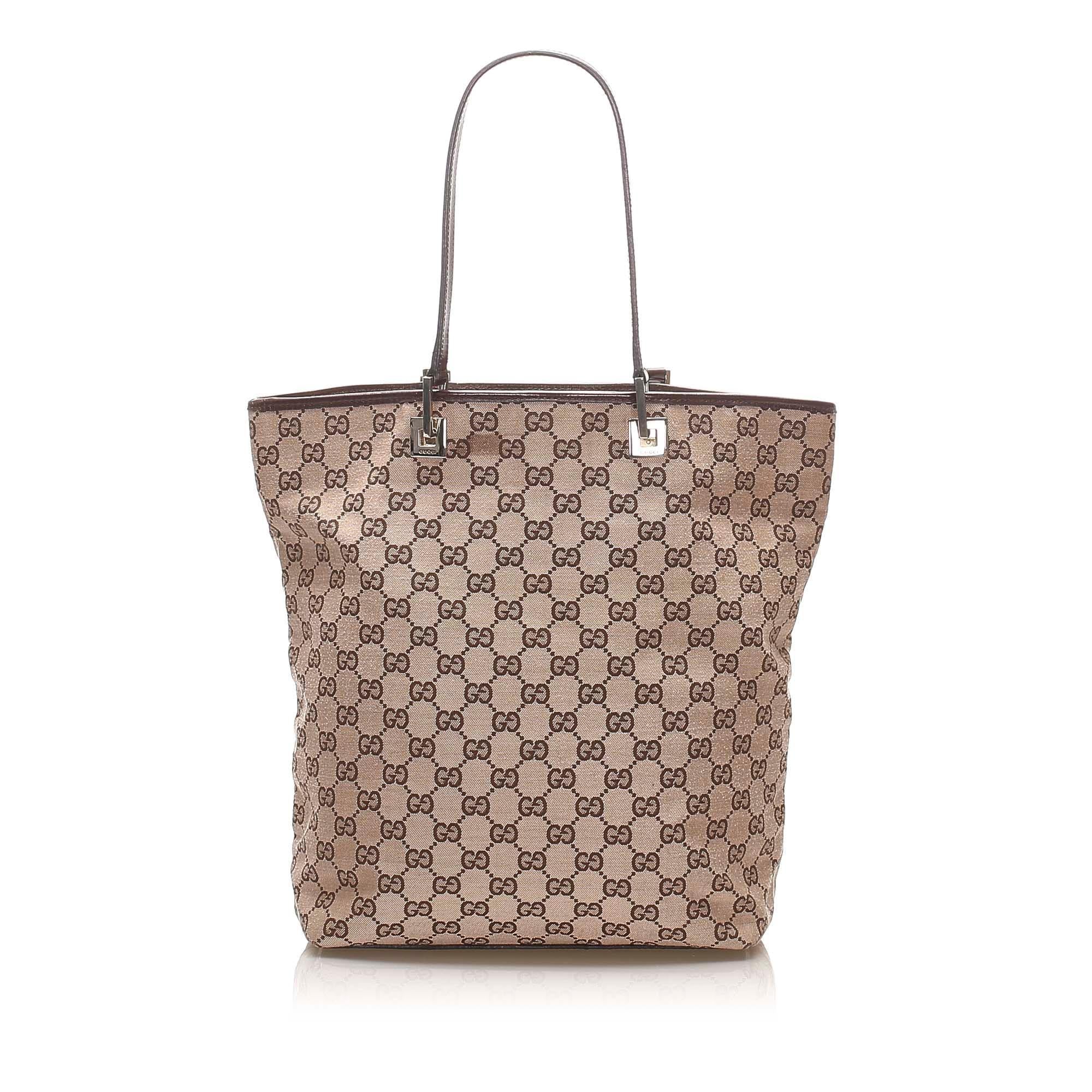 Gucci GG Canvas Tote Bag (SHG-15300)