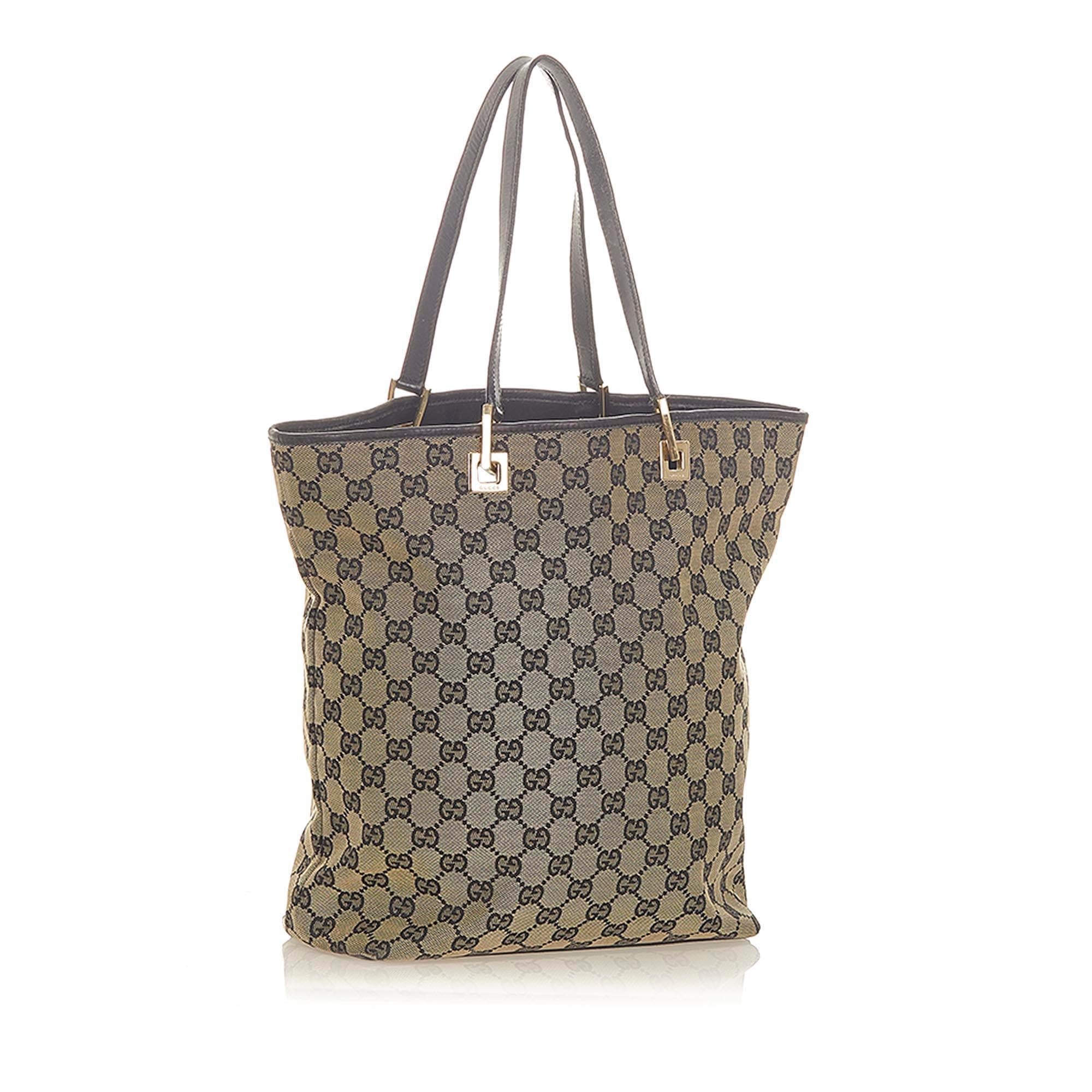 Gucci GG Canvas Tote Bag (SHG-19544)