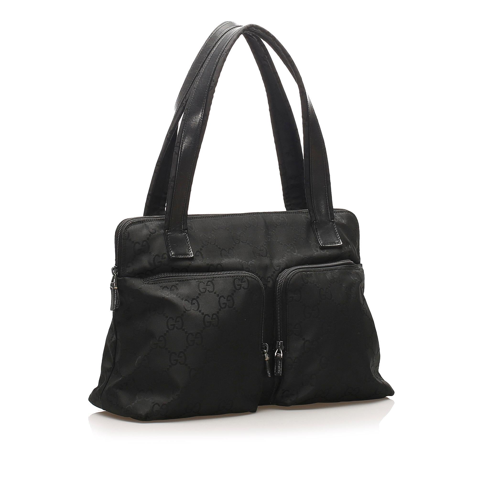 Gucci GG Nylon Tote Bag (SHG-14442)