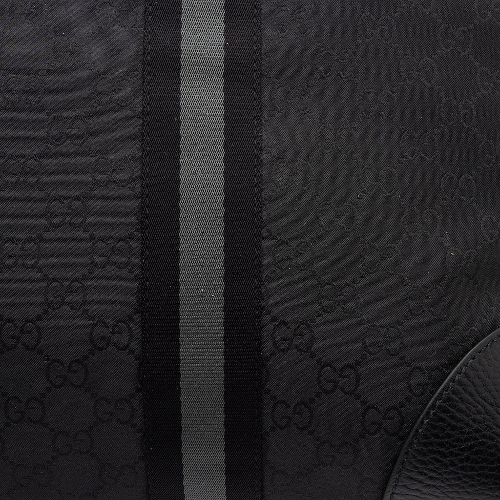 Gucci GG Nylon Travel Duffle Bag (SHF-QIDbW5)